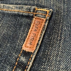 A&F Ezra Fitch Mini Jean Skirt